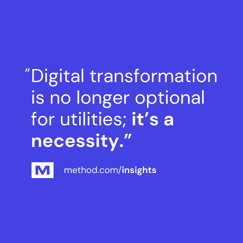 Quote: Digital Transformation in Utilities